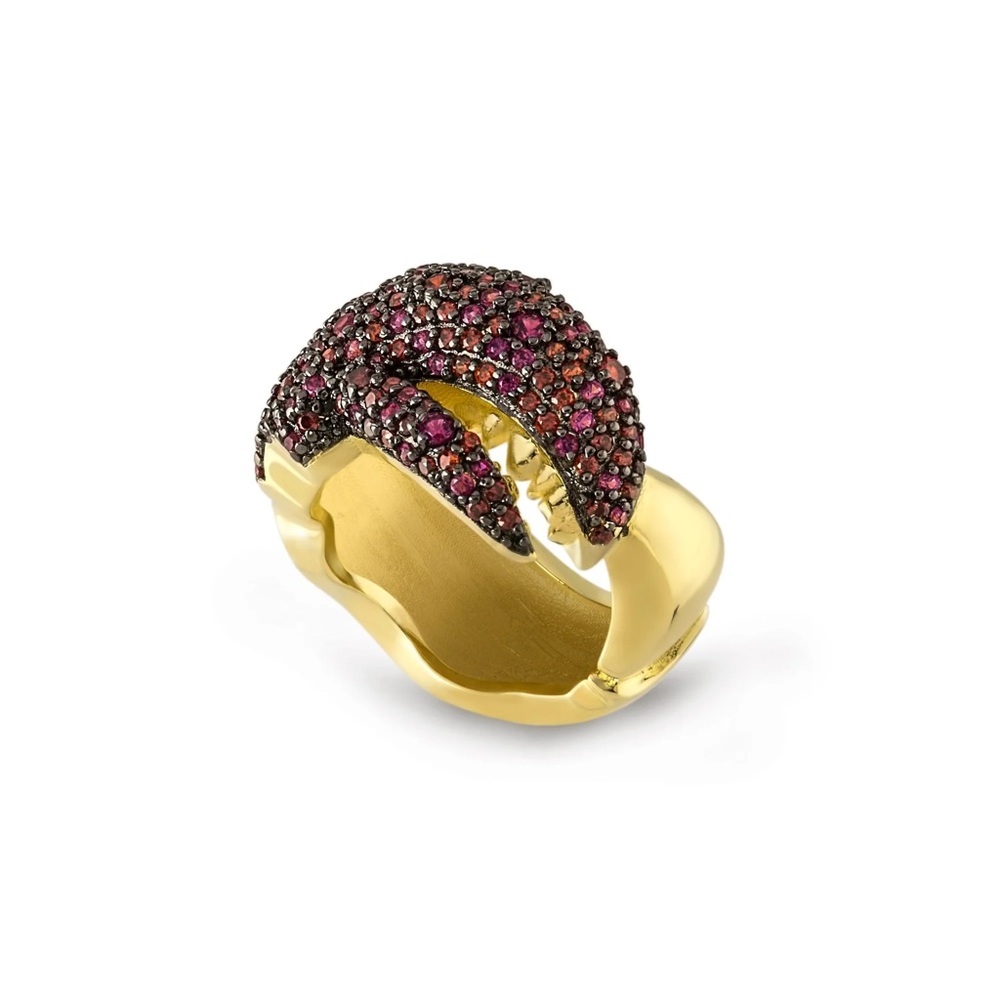 Noir Jewelry Tortuga Lobster Claw Ring SOLD OUT ONLINE RARE Size 6